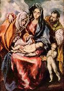 El Greco Hl. Familie Sweden oil painting artist
